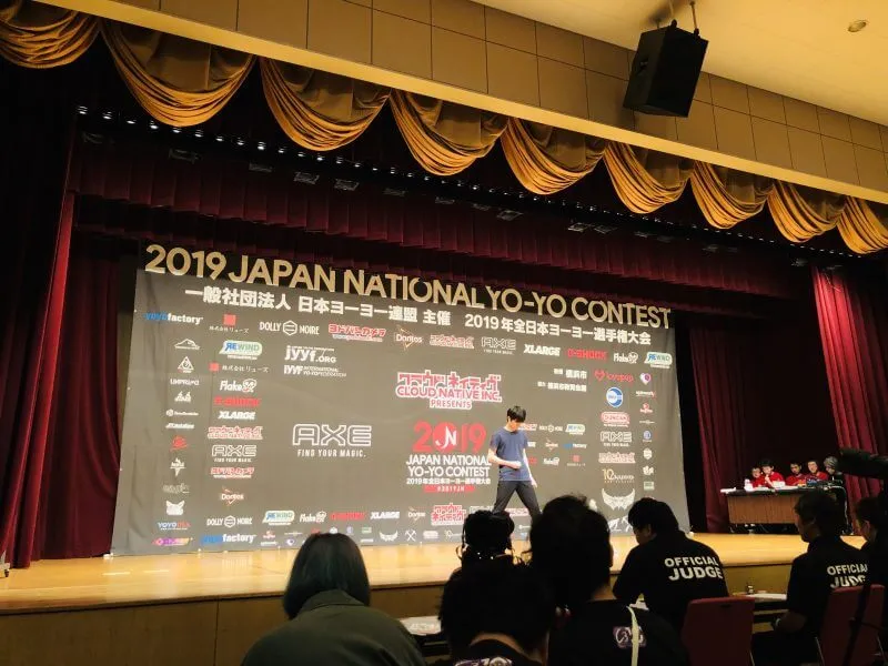 ヨーヨー大会のスポンサーをしてます！