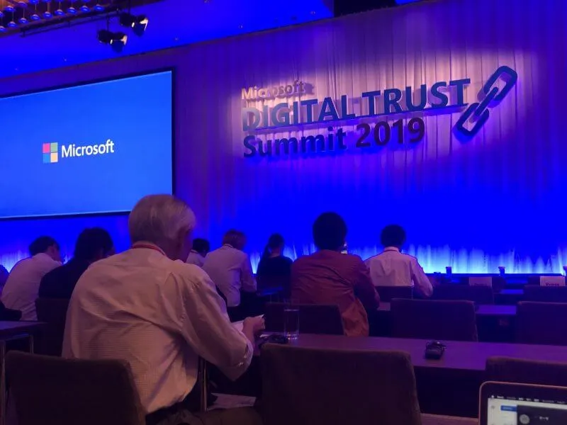 Microsoft Digital Trust Summit 2019に参加してきました。