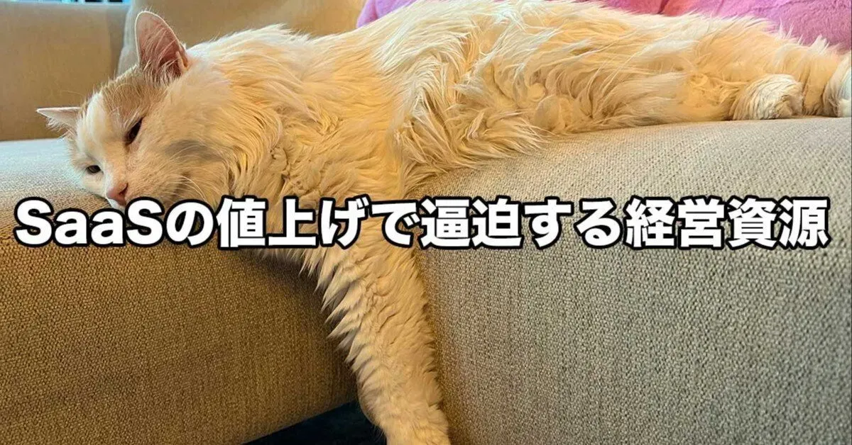 SaaSの値上げによる経営圧迫と情シスの向き合い方